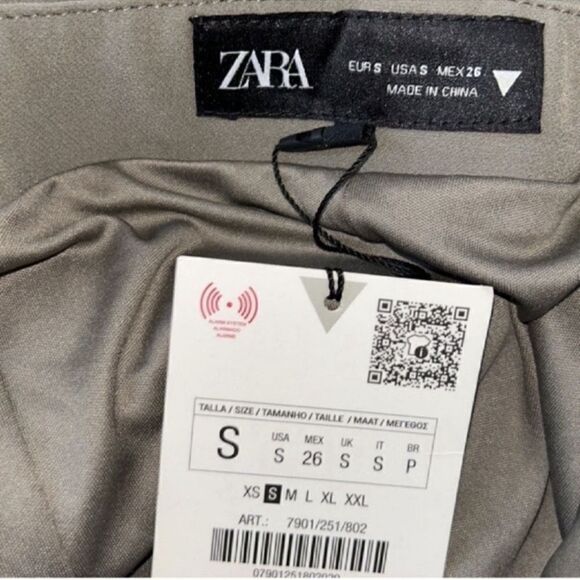 Zara Rhinestone Mini Body con Tan/Brown
Dress (Size Small) - Picture 7 of 8